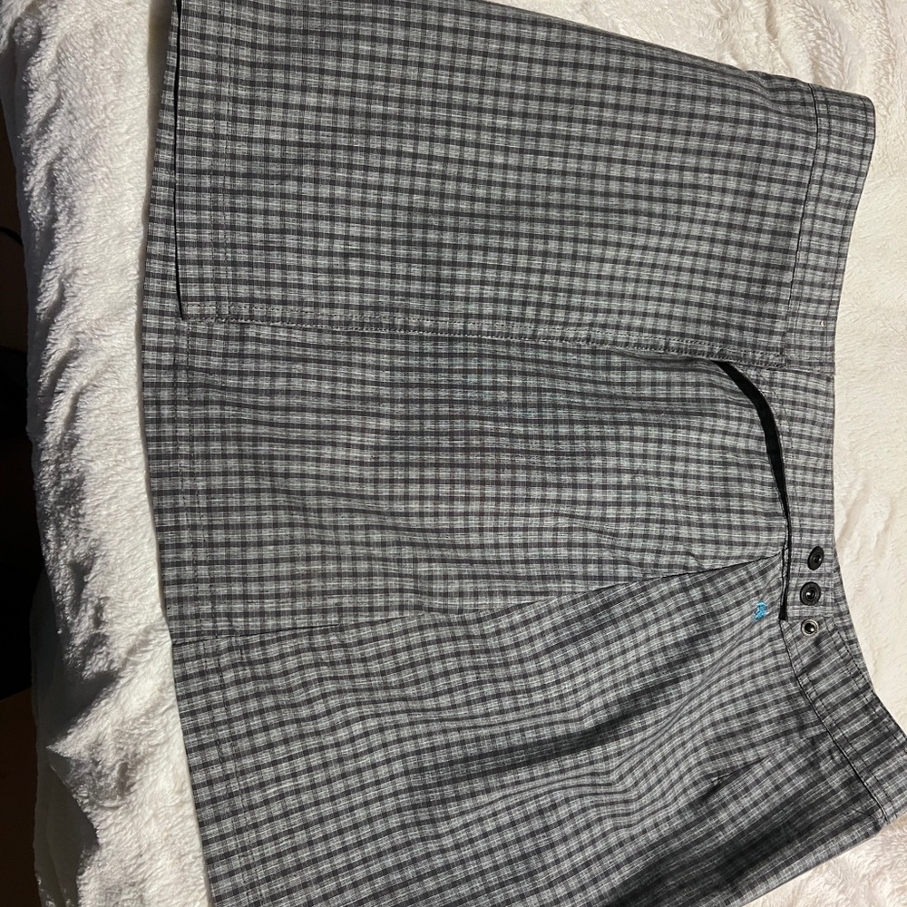 Alpine Pro Gray Checkered Fabric